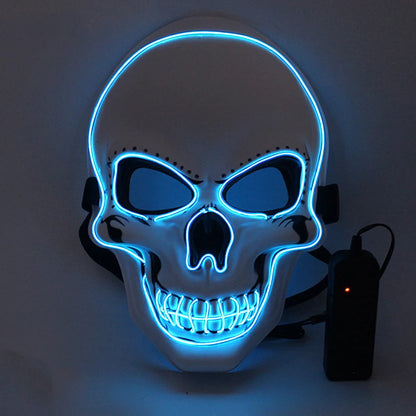 Glow Skull LED Mask – Ultimate Halloween Scare for Parties & Cosplay